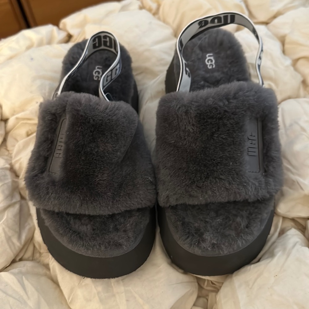 Ugg platform slippers